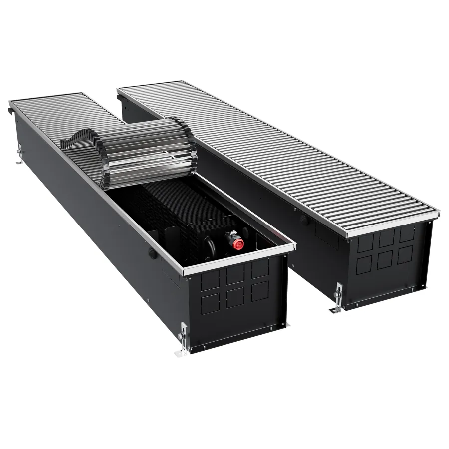 Конвектор внутрипольный Royal Thermo ATRIUM TURBO-190/250/1400-DG-U-NA