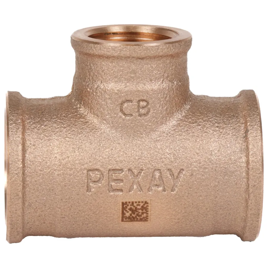 Тройник бронзовый РЕХАУ AURLINE редукционный Rp3/4" x Rp1/2" x Rp3/4", RX+
