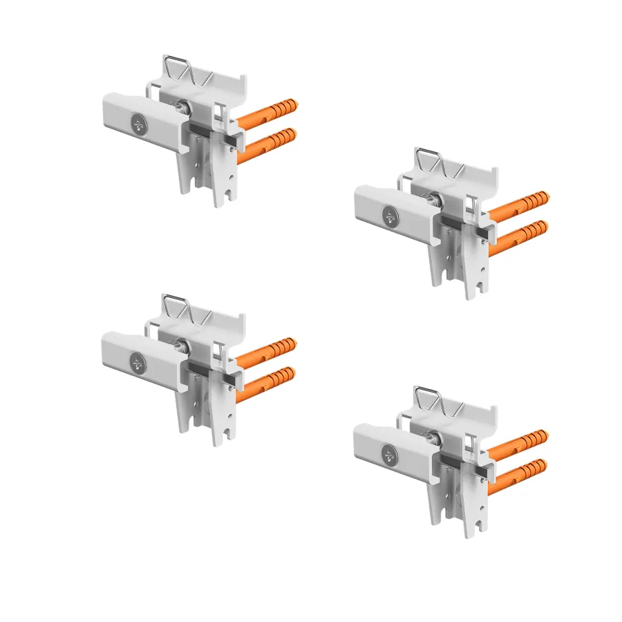Комплект настенных кронштейнов Royal Thermo Insignia Design Fix RAL9016 х 4