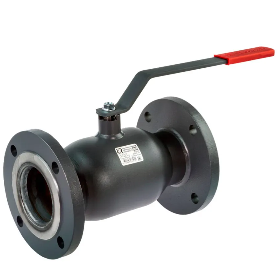 Кран шаровой РИДАН JiP-R Standard FF Ду150 Ру16 с рукояткой, стандартный проход