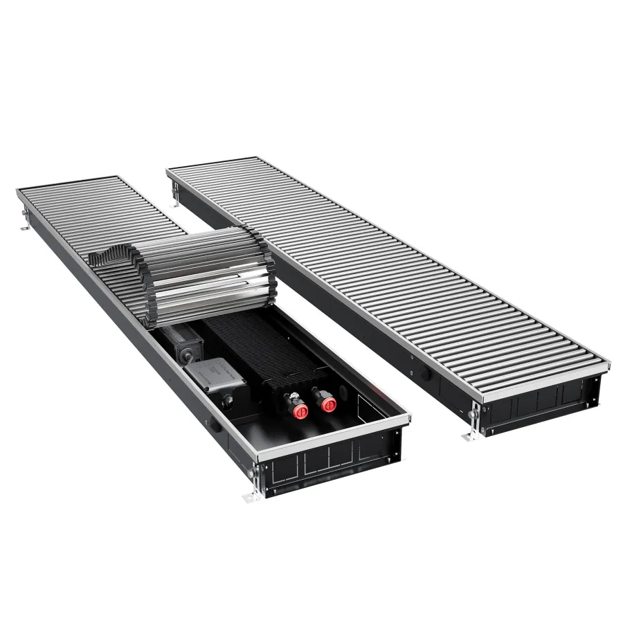 Конвектор внутрипольный Royal Thermo ATRIUM TURBO-80/250/800-DG-U-NA