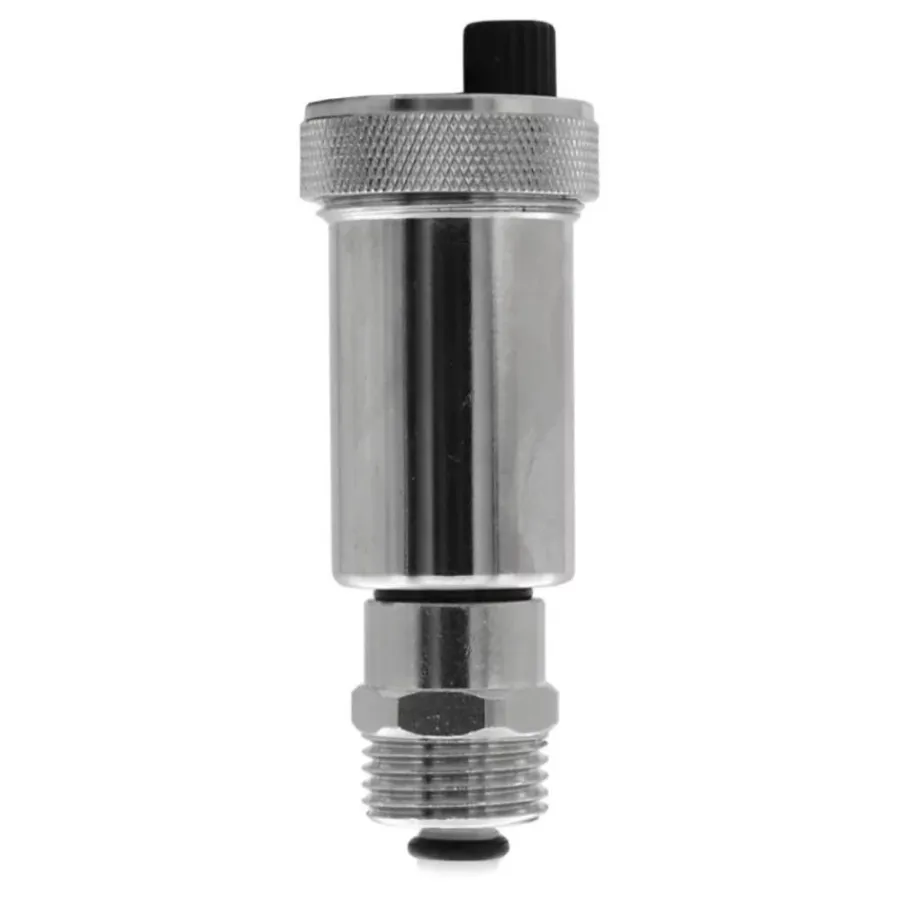 Воздухоотводчик VIEIR прямой 1/2"х3/8" хром PF504 (100/1)
