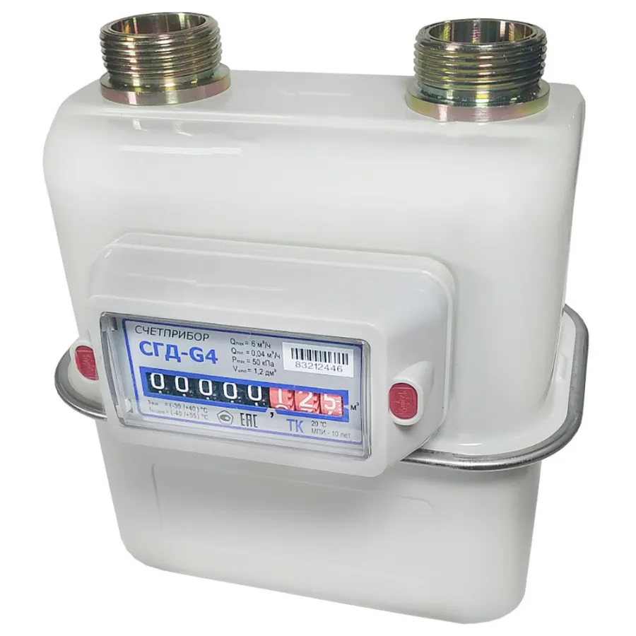 Счетчик газа СГД G4ТК (лев.) (Орел)