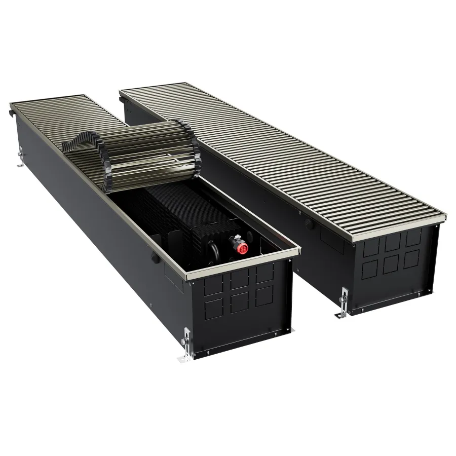 Конвектор внутрипольный Royal Thermo ATRIUM TURBO-190/250/2800-DG-U-LB