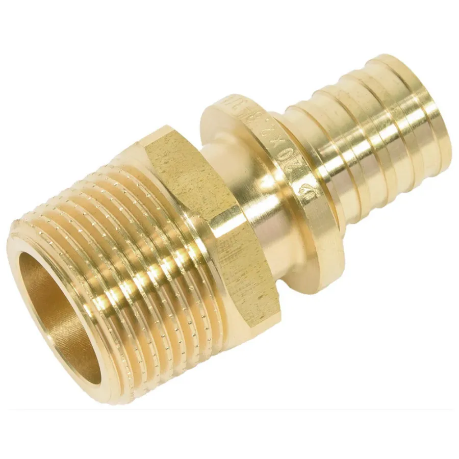 Муфта аксиальная переходная Royal Thermo Ritable НР, латунь, 20x3/4