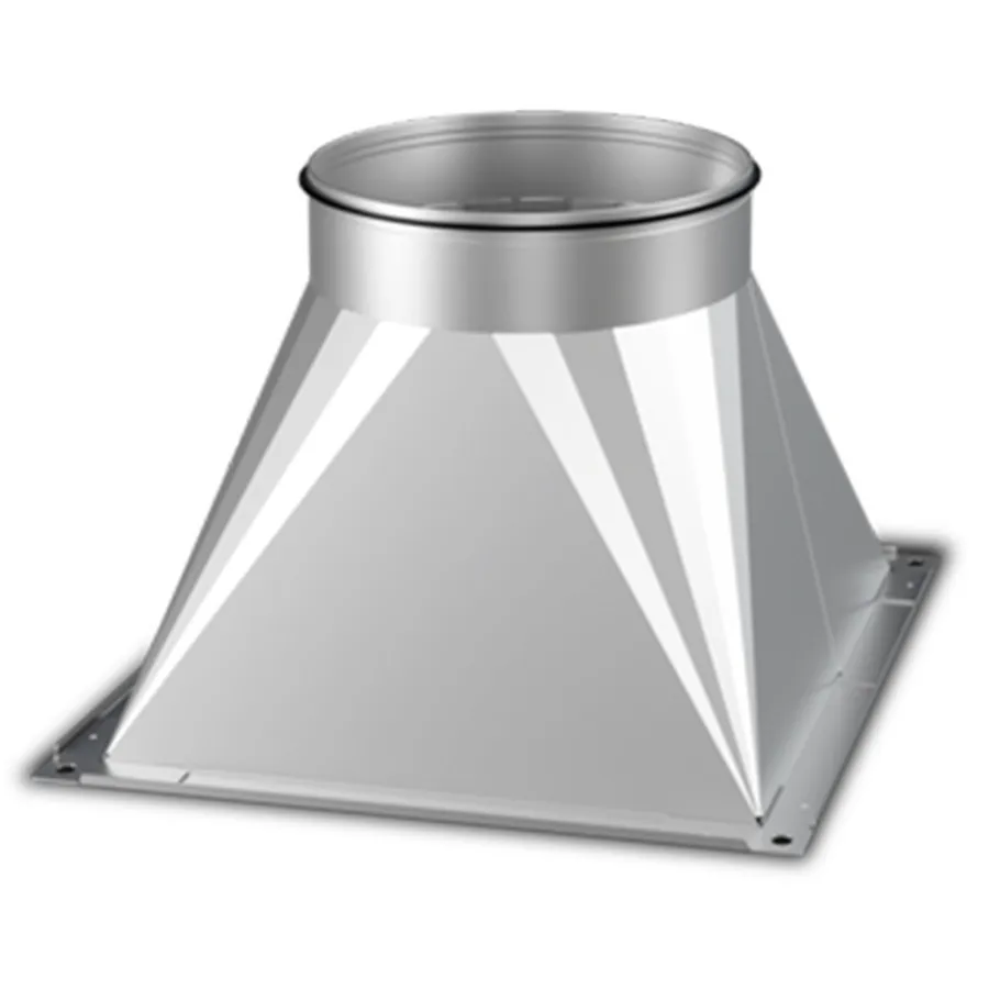 Переход на круглый канал UQR_IEF VIM_900-560