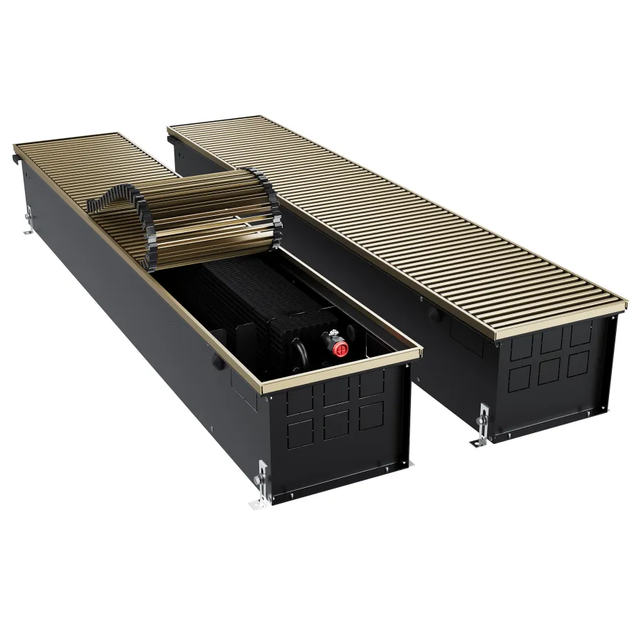 Конвектор внутрипольный Royal Thermo ATRIUM TURBO-190/250/1200-DG-U-AU