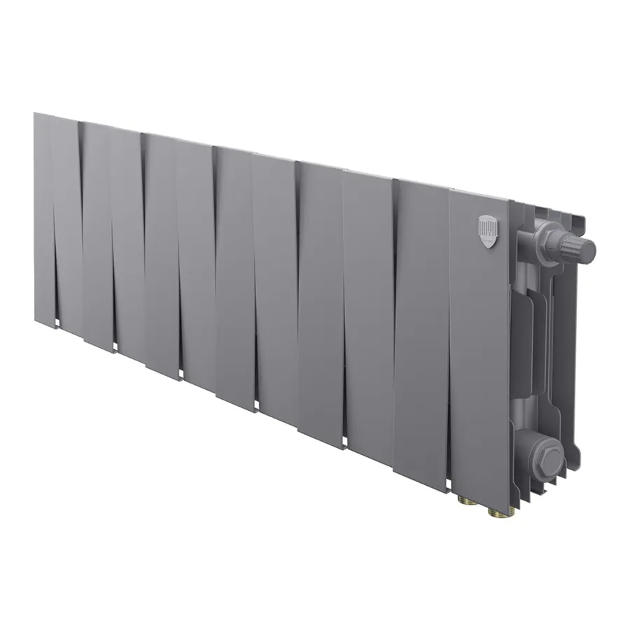 Радиатор Royal Thermo PianoForte 200 Silver Satin VDR80 - 12 секц.