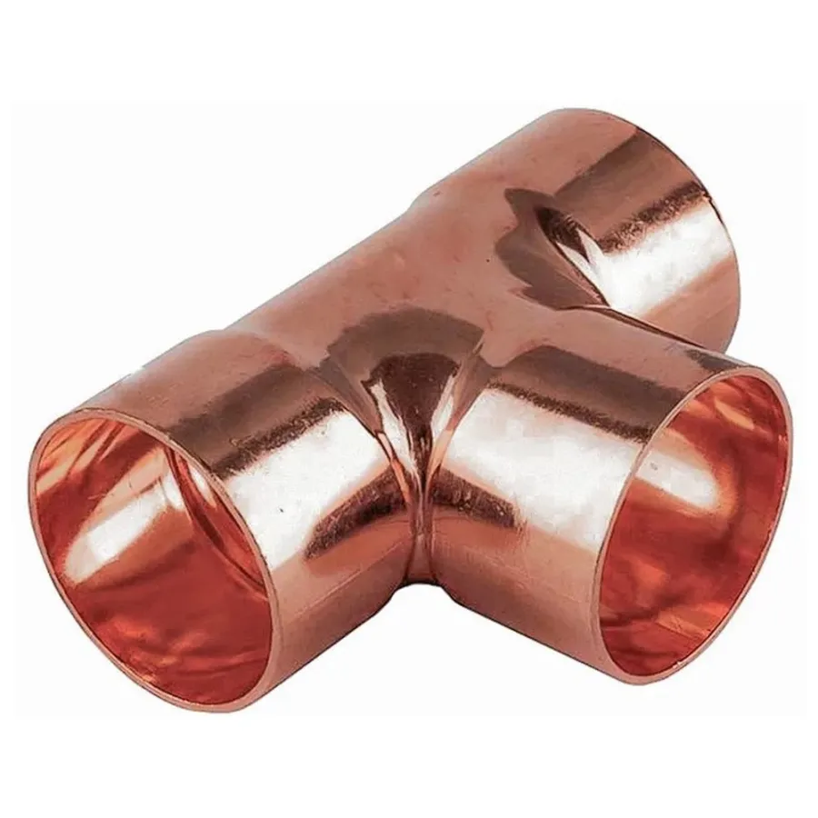 Тройник медный 1 1/8" 28,57 мм (упак. 1 шт.)
