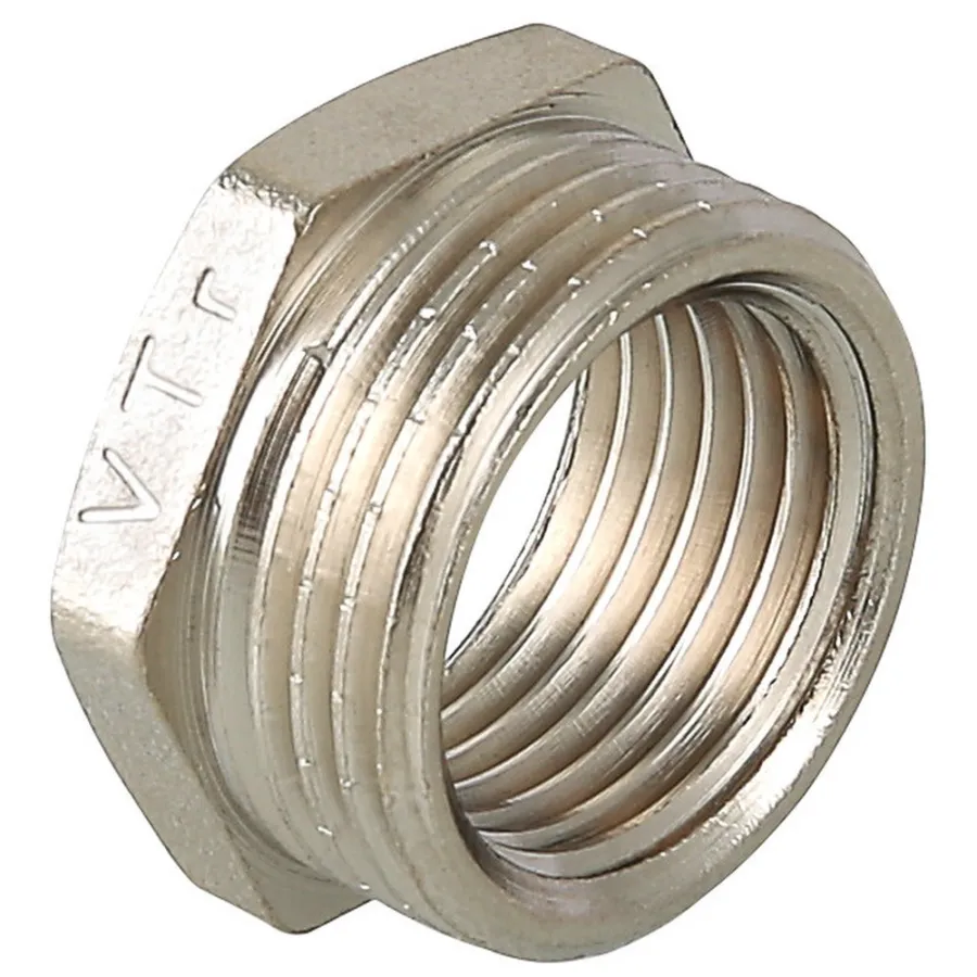 Переходник-футорка НВ наружная внутренняя резьба 1 1/2"х 1/2" (Valtec VT 581) уп 10 шт