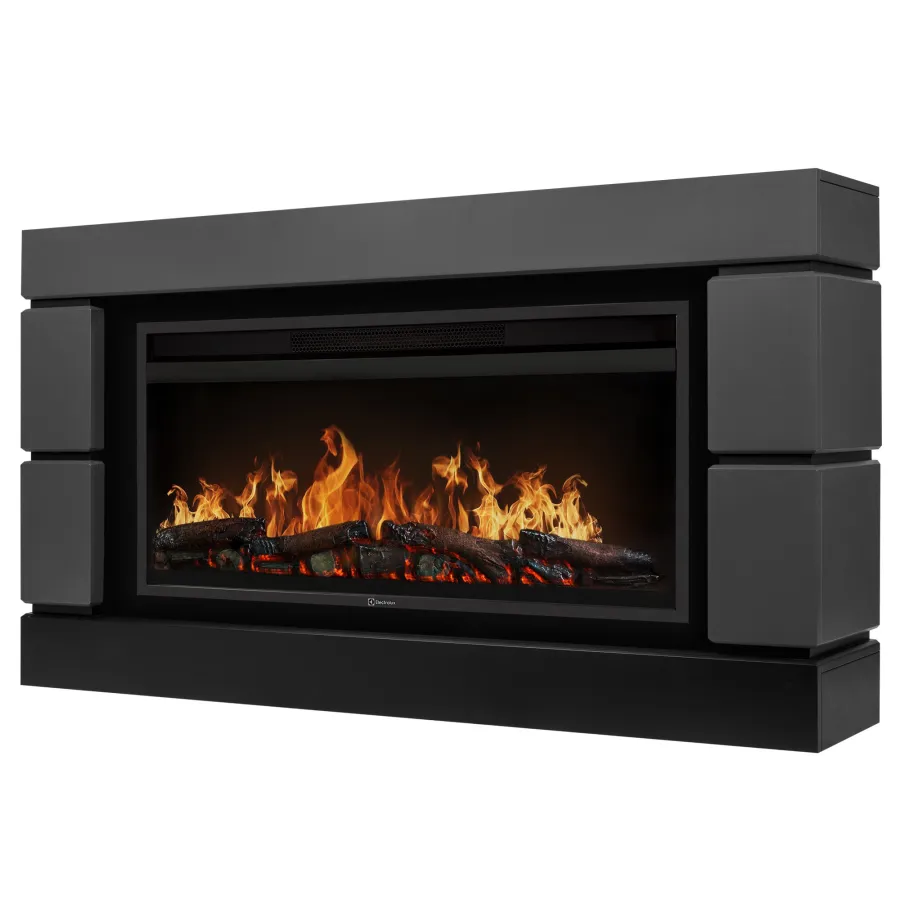 Каминокомплект: Очаг Electrolux EFP/P-4220LS, портал Moderno 42, графит