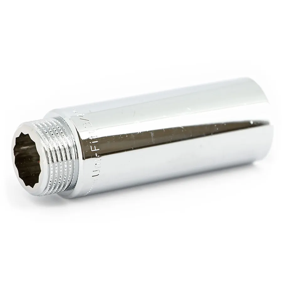 Удлинитель Uni-Fitt НВ (50)мх1/2", хромированный