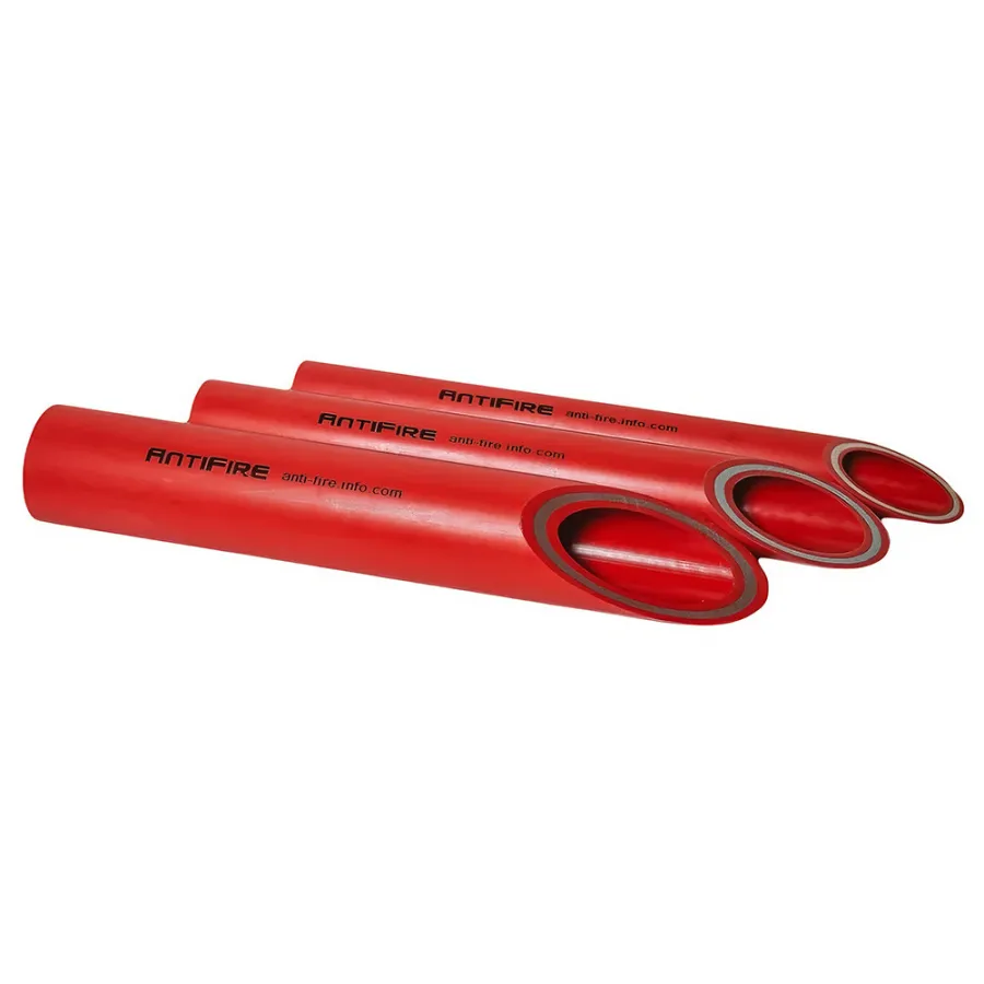 Труба PP-R AntiFire FR FireResistant SDR 17 D315 L3м Red