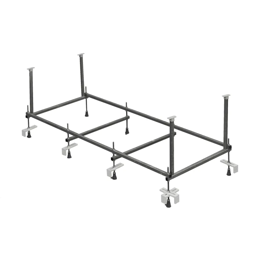 Монтажный комплект для акриловой ванны Roca Leon 1700x700 мм (каркас, комплект креплений к стене, система слив-перелив)