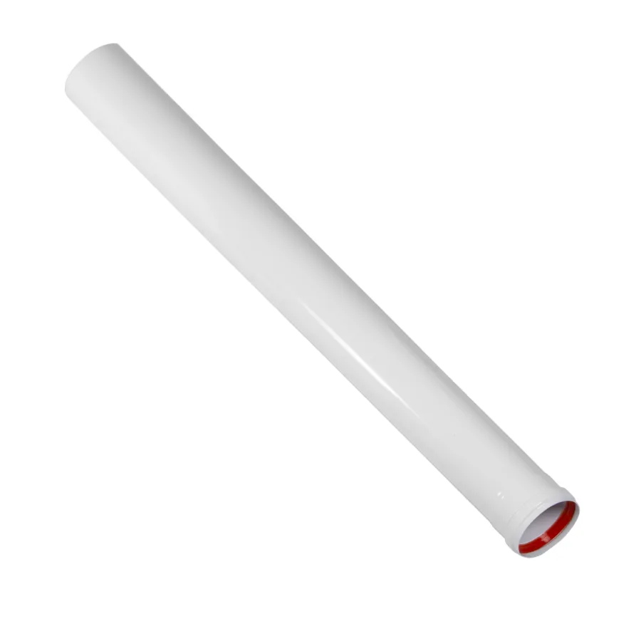 Удлинитель коаксиального дымохода раструбн. Royal Thermo 60/100, 1000 мм