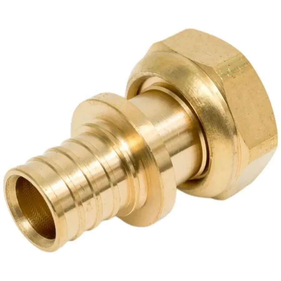 Муфта аксиальная Royal Thermo Ritable с накидной гайкой, латунь, 20x3/4