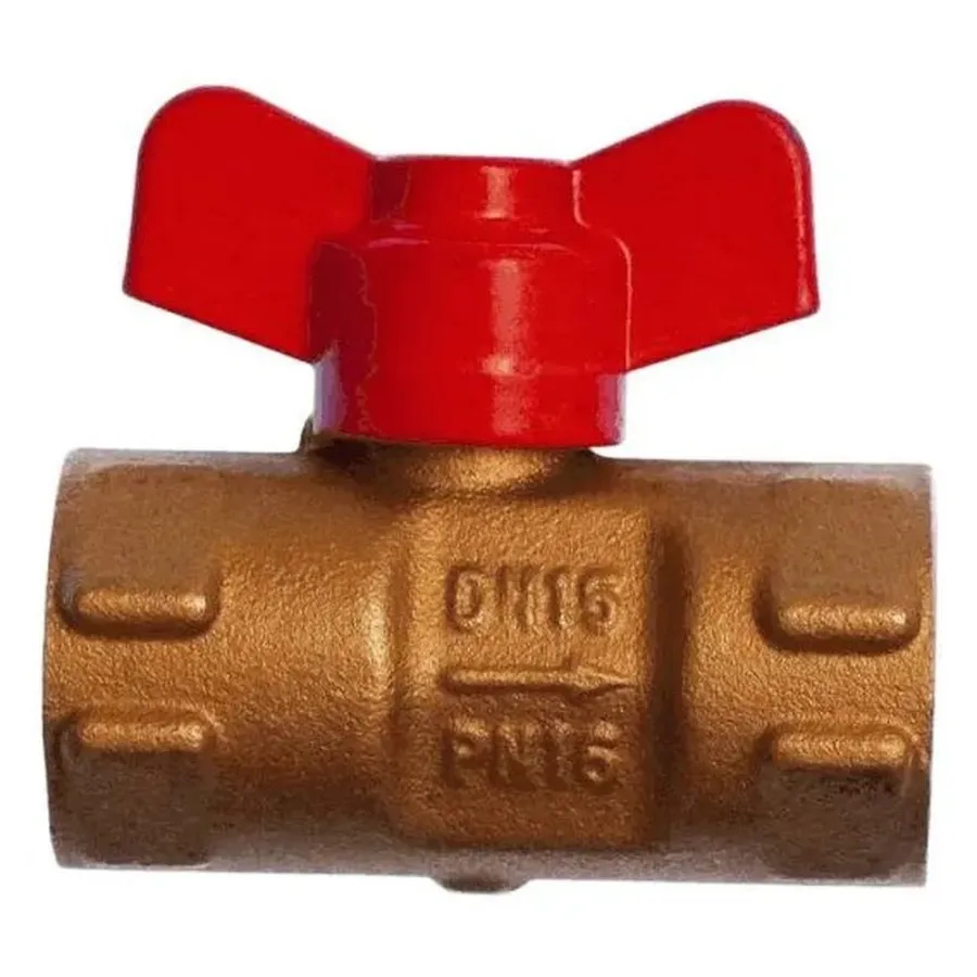 Кран Пензапромарматура д/ман шар лат 11б27пм(О)1 G1/2"-М20х1,5 Ру16 м/м баб 017011111