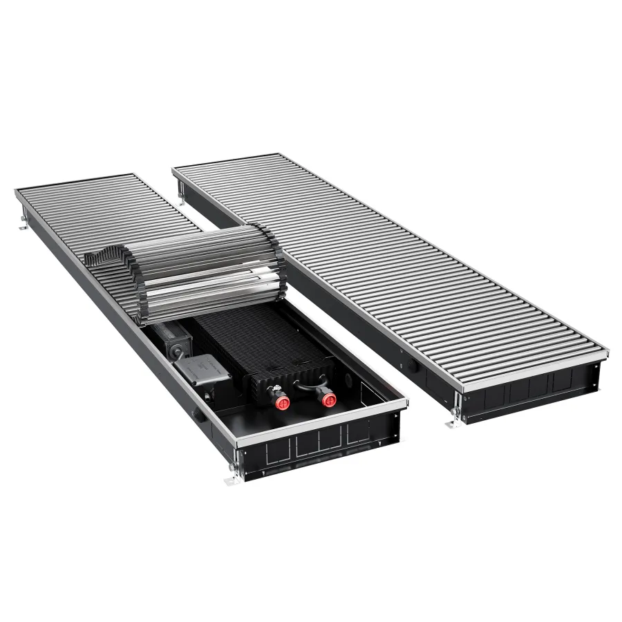 Конвектор внутрипольный Royal Thermo ATRIUM TURBO-80/300/800-DG-U-NA