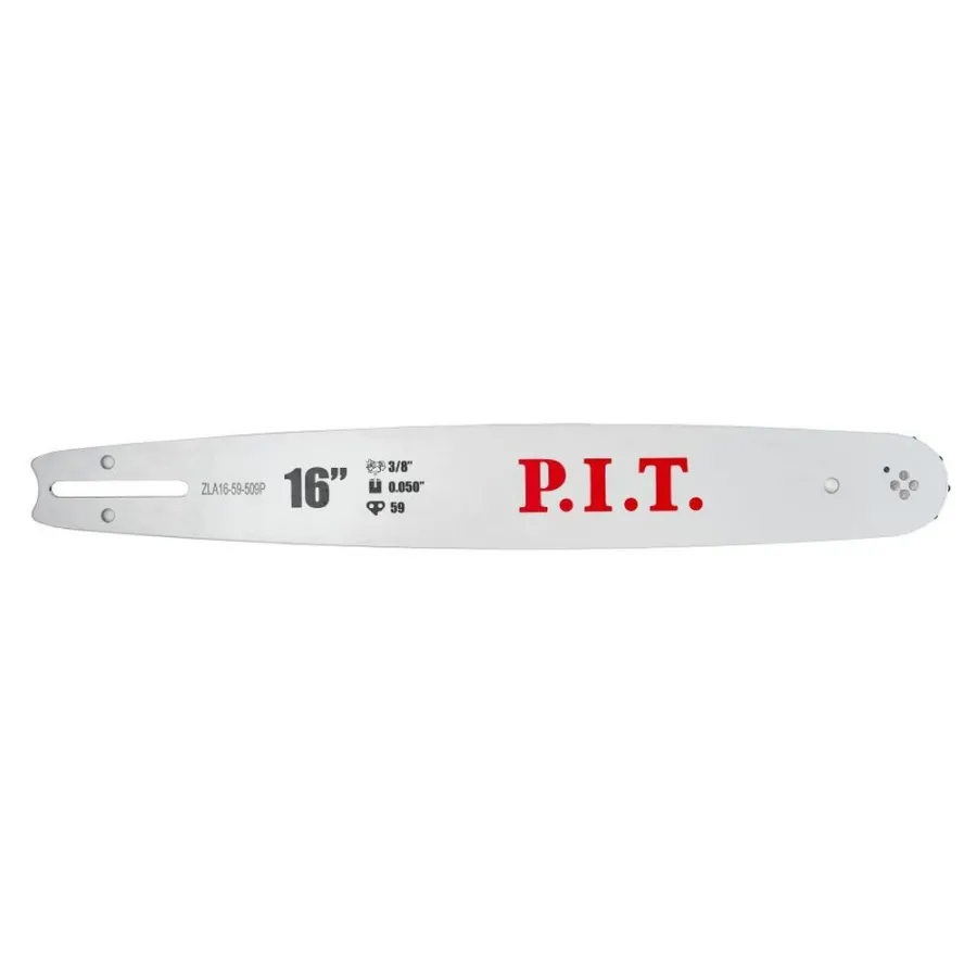 Шина P.I.T. для электропилы P03B0057 (16", 3/8", 59зв. подходит PKE405-C4, PKE405-C5)