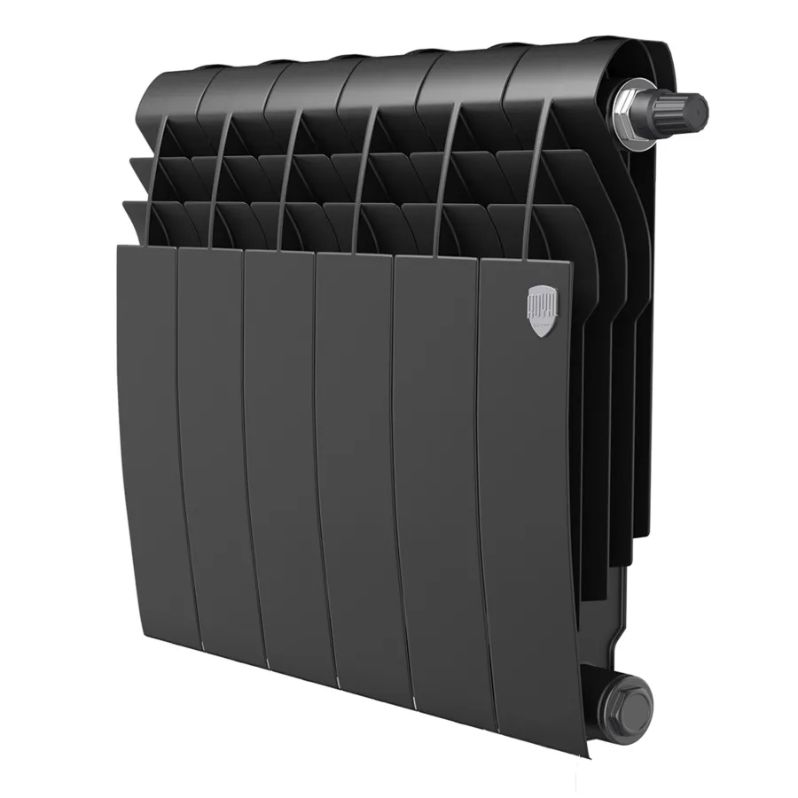 Радиатор Royal Thermo BiLiner 350 /Noir Sable VR - 6 секц.