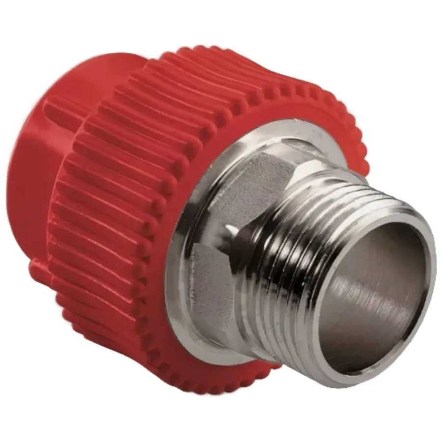 Муфта комбинир. ПП AntiFire под ключ D50-2"НР Red 035148