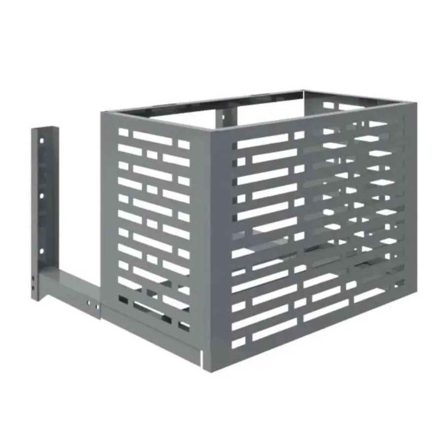 Короб Атлант д/кондиционера с кроншт. 1200х900х600 П4 Круг RAL7016 цв темно-серый