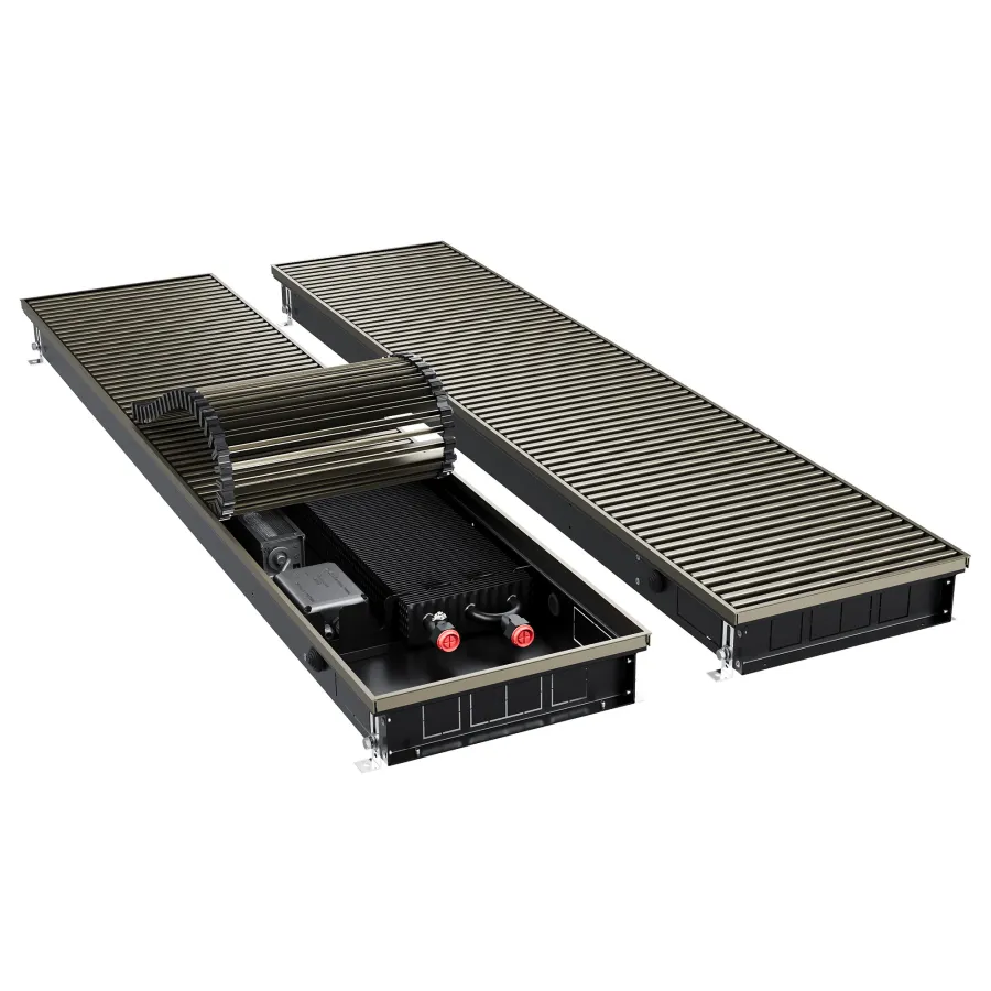 Конвектор внутрипольный Royal Thermo ATRIUM TURBO-80/300/1500-DG-U-DB