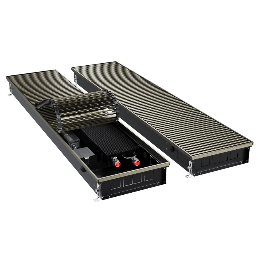 Конвектор внутрипольный Royal Thermo ATRIUM TURBO-90/300/2000-DG-U-DB
